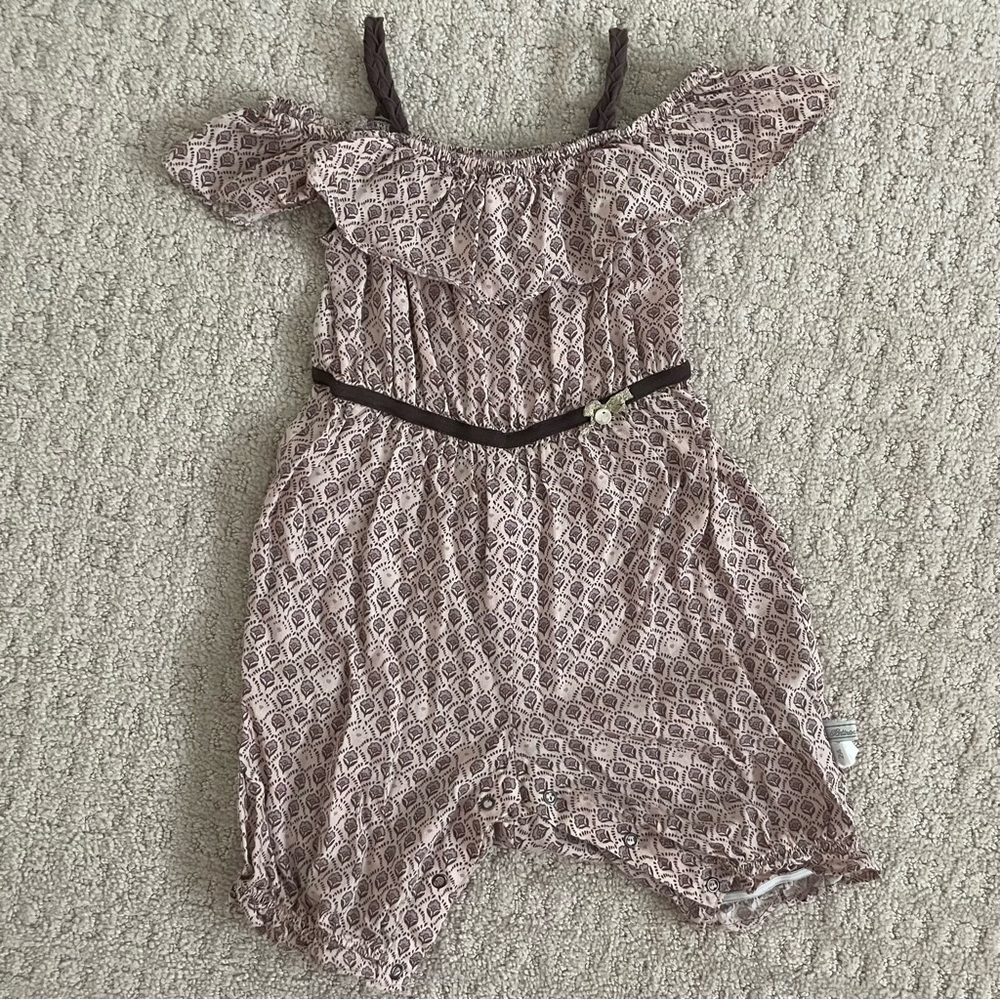 Tartine et Chocolat Off Shoulder Romper